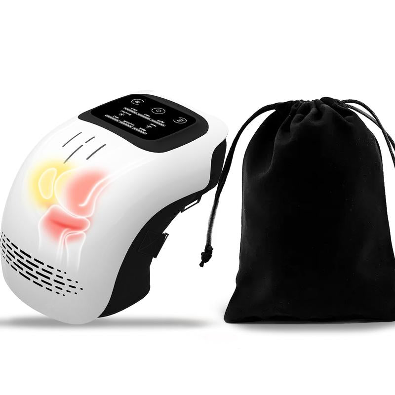 Portable Comfort Electric Knee Massager Rechargeable Knee Massage Machine (Perfect Gift for Black Friday and Christmas)